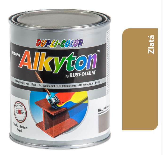 ALKYTON RAL9003 250 ML BIELY