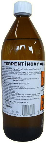 TERPENTINOVÝ OLEJ 500 ML
