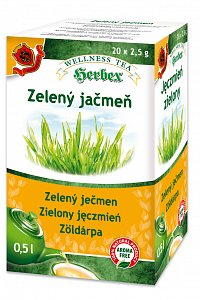 ČAJ ZELENÝ JAČMEŇ 20 X 2,5 G