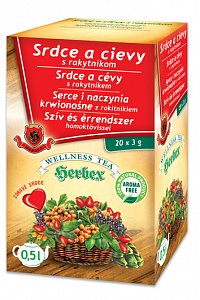 ČAJ SRDCE A CIEVY 20 X 3 G