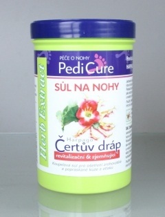 PEDICURE SOĽ NA NOHY ČERTOV PAZÚR 420 G