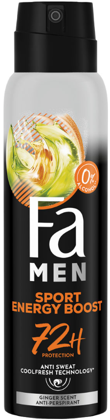 FA DEODORANT MEN DOUBLE POWER 150 ML