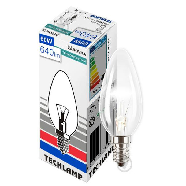 TECHLAMP ŽIAROVKA SVIEČKA E14 60W