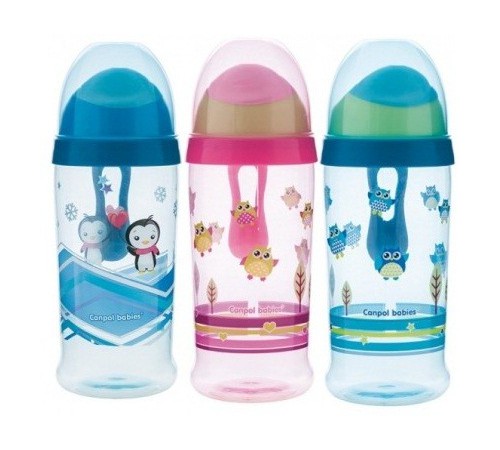 CANPOL BABIES FĽAŠA PLASTOVÁ ŠPORTOVÝ 350 ML