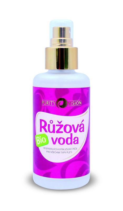 RUŽOVÁ VODA NA PLEŤ BIO 100 ML