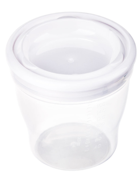 CANPOL BABIES ZÁSOBNÍK NA MATERSKÉ MLIEKO A JEDLO 180ML 4 KS