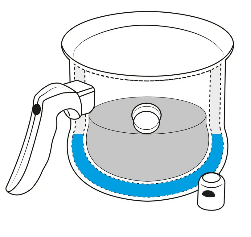 MLIEKOVAR 2,5L NEREZOVÝ S PÍŠŤALKOU