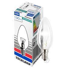 TECHLAMP ŽIAROVKA SVIEČKA E14 25W