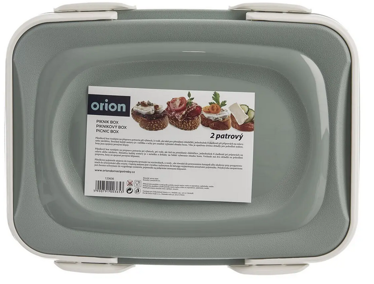 ORION BOX PIKNIK 2 POSCHODIA S UŠAMI MIX FARIEB