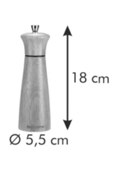 MLYNČEK NA SOĽ/KORENIE VIRGO WOOD 18CM