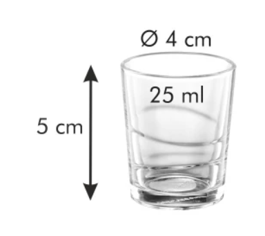 TESCOMA MY DRINK ŠTAMPRLÍKY 25ML 6KS