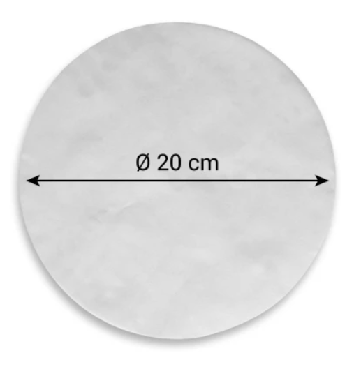 TESCOMA DELICIA PAPIER NA PEČENIE GUĽATÝ 20CM/20KS