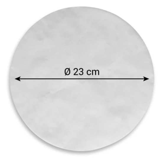 TESCOMA DELICIA PAPIER NA PEČENIE GUĽATÝ 23CM/20KS