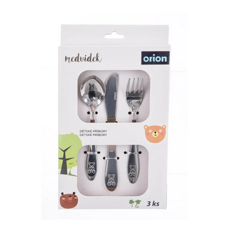 PRÍBORY NEREZ DETSKÉ MEDVEDÍK 3KS
