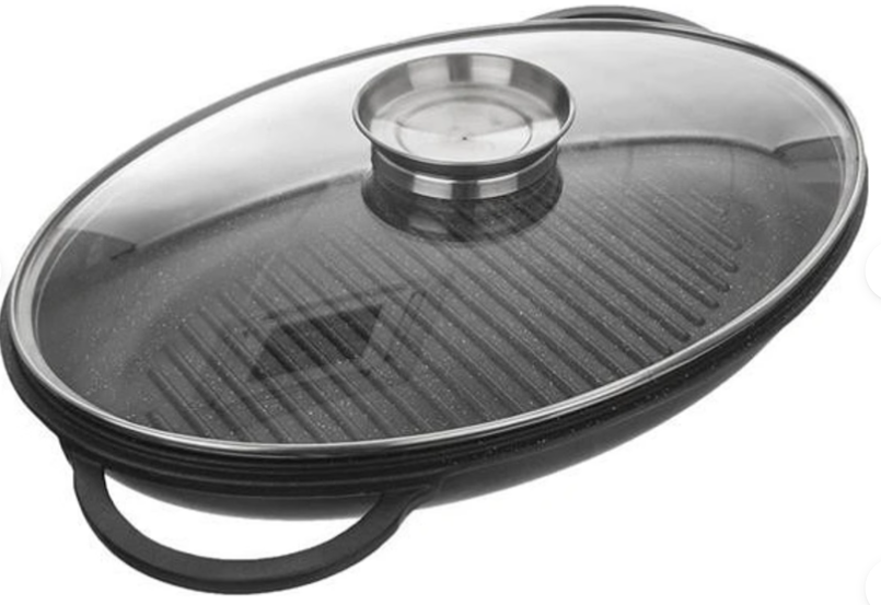 PEKÁČ GRANDE AROMA 43 X 30 X 19 CM SKLENENÉ VEKO