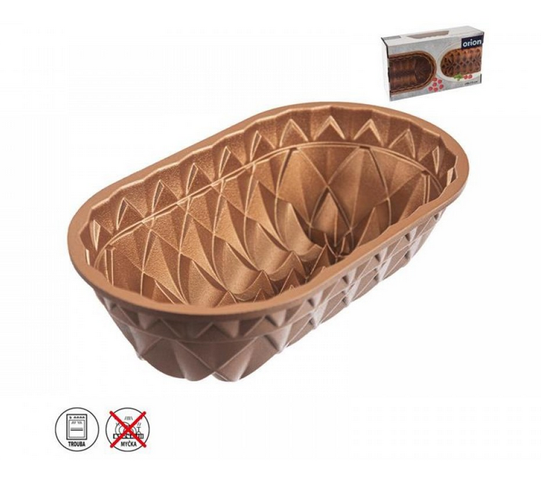 FORMA KOV BISKUPSKY CHLEBÍČEK MARISSA 26X15CM