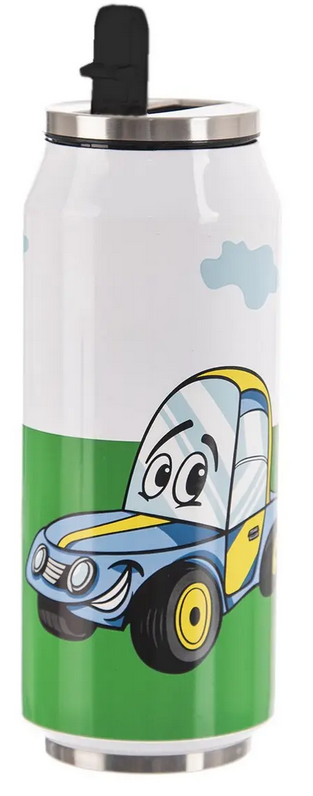 ORION TERMOSKA PLECHOVKA NEREZ AUTO V DVOCH FARBÁCH 0.4L 1KS
