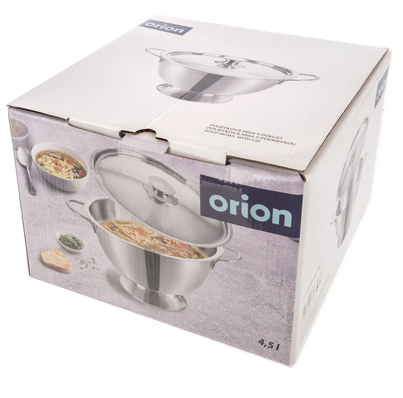 MISA POLIEVKOVÁ NEREZ+POKRIEVKA 4,5L 26CM