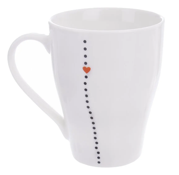 ORION HRNČEK PORCELÁNOVÝ DUO LOVE SRDCE 0,38L 1KS