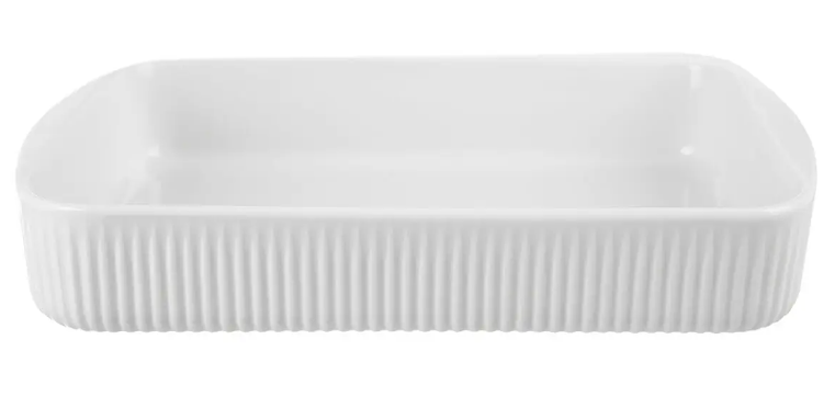 ORION MISA ZAPEKACIA PORCELÁNOVÁ VLNKA 32,5X20X5,5CM
