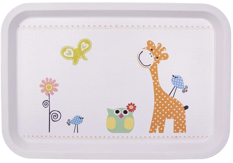 ORION TÁCKA SERVÍROVACIA UH 30.5X21CM TOYA ŽIRAFA MIX FARIEB 1KS