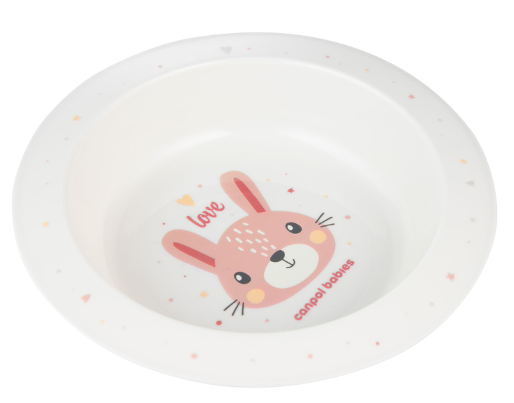 CANPOL MISKA PLASTOVÁ CUTE ANIMALS  270ML 1KS MIX ZVIERATIEK