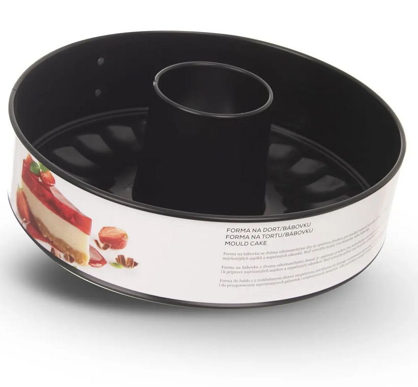 FORMA KOV TORTA/BÁBOVKA 24CM NEPRIĽNAVÝ POVRCH