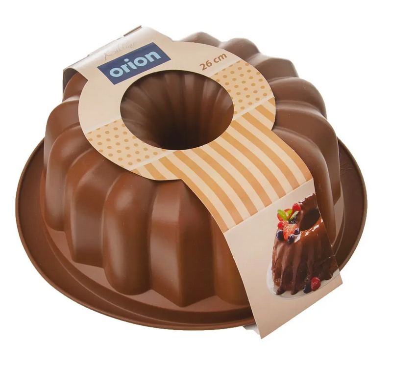 FORMA SILIKÓN BÁBOVKA 26CM HNEDÁ