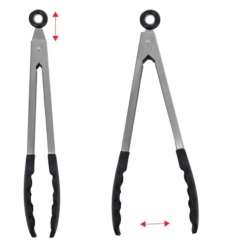 KLIEŠTE OBRACAČKA KOV/SILIKÓN 27CM