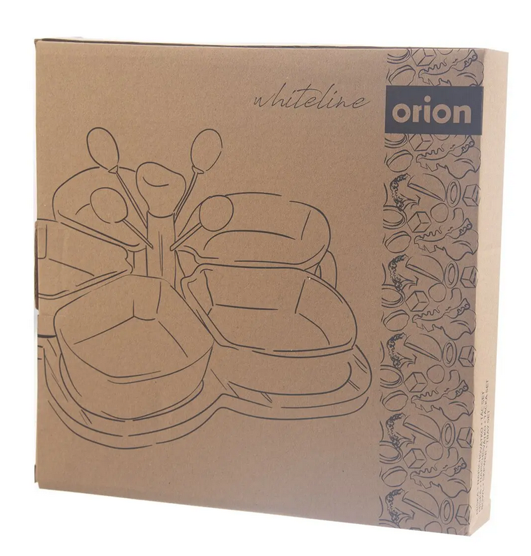 MISA SERVIROVACIA NAPICHOVADLA+BAMBUSOVÁ TÁCKA SET WHITELINE