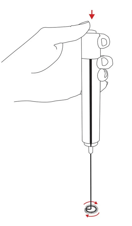 ORION NEREZOVÝ ELEKTRICKÝ RUČNÝ ŠĽAHAČ NA CAPPUCINO DELA