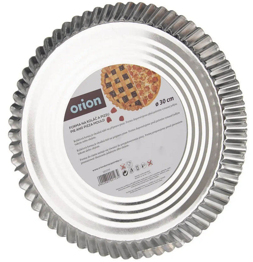 FORMA POCÍNOVANÁ KOLÁČ/PIZZA FLAT 30CM