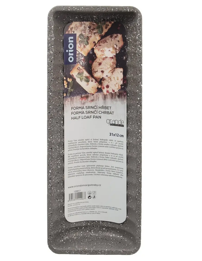 GRANDE FORMA KOV SRNČÍ CHRBÁT 31X12CM