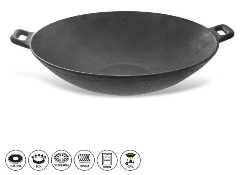 PANVICA WOK LIATINA PRIEMER 30 CM