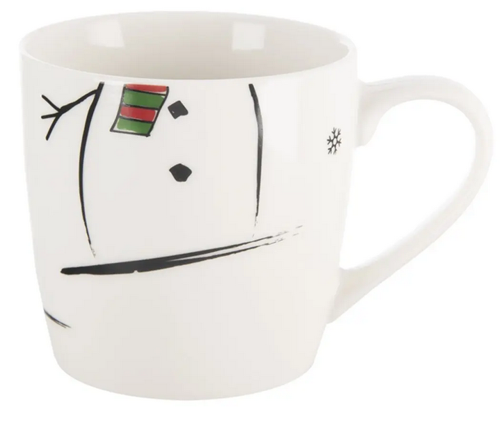 ORION HRNČEK+MISKA PORCELÁNOVÁ SNEHULIAK 0,35L SET
