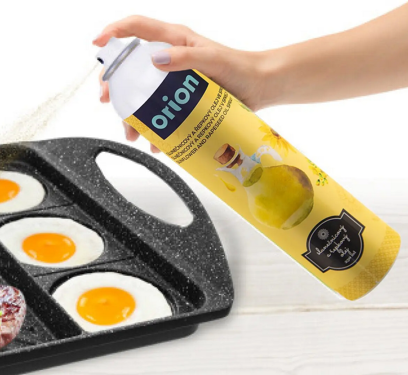 ORION OLEJ NA PEČENIE SPREJ SLNEČNICA REPKA 250ML