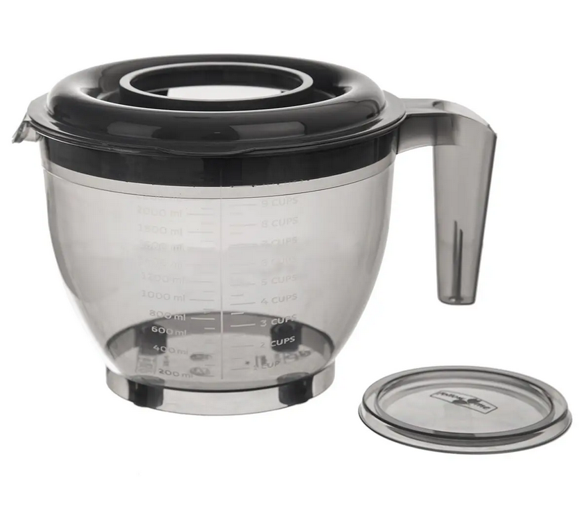 MISA NA MIEŠANIE GREY 19CM S POKLOPOM