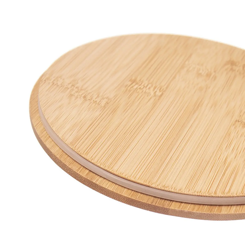 DÓZA PLECH/BAMBUS PR.11CM KAKAO