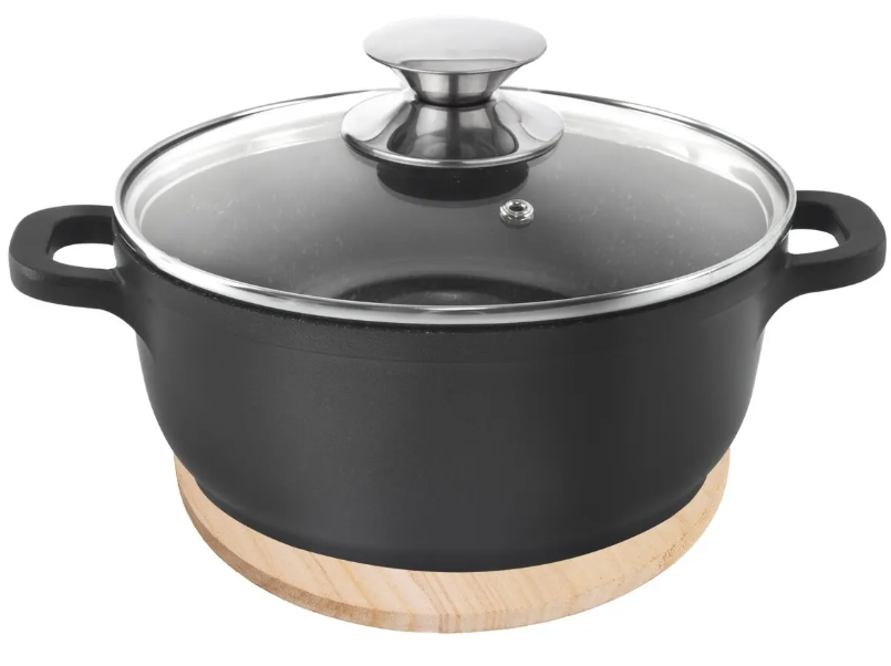 PODLOŽKA POD HRNIEC DREVO MANDLA PRIEMER 20 CM