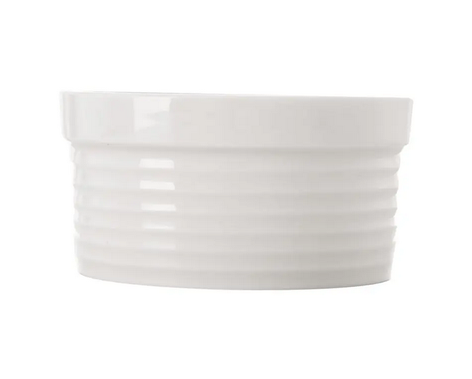 MISA ZAPEKACIA PORCELÁNOVÁ  9 × 4,5 CM BIELA