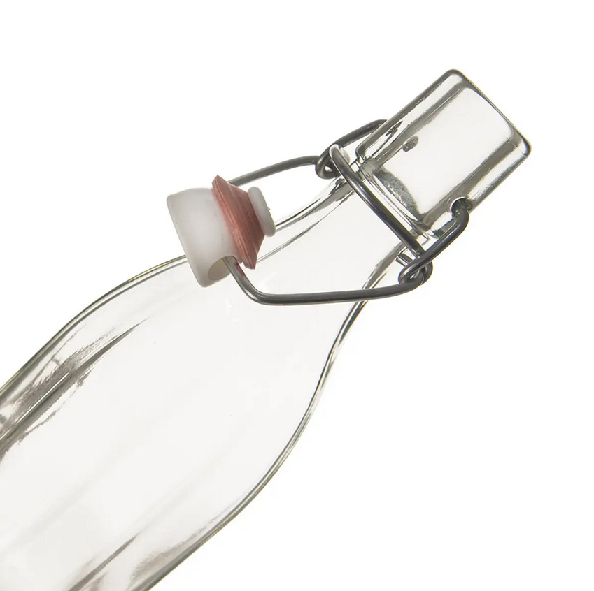 FĽAŠA SKLO/KOV KLIP UZÁVER BUGEL 0,5L