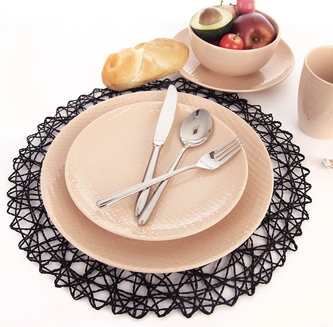 PRESTIERANIE PAPIER PRIEMER 35 CM ČIERNA