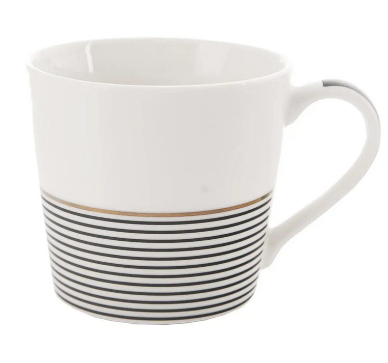 HRNČEK PORECELÁN ZLATÁ LINKA 0,43L MIX