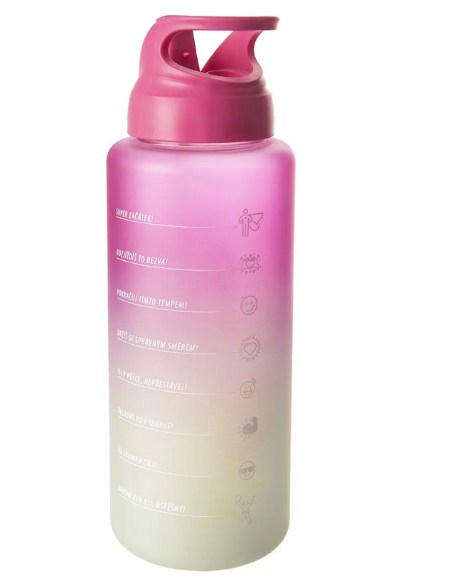 FĽAŠA TRITAN UZÁVER MOLY PINK 1L