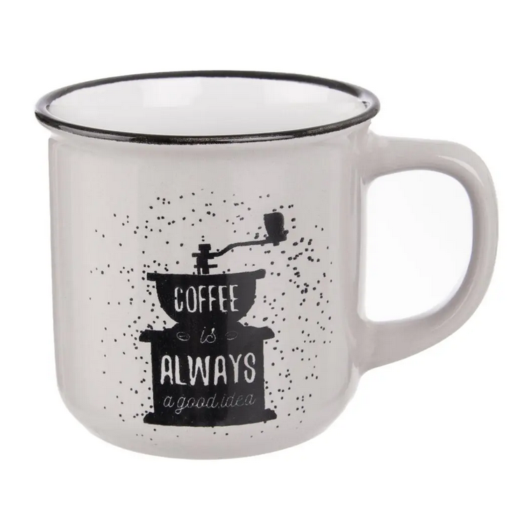 HRNČEK KERAMICKÝ GOOD IDEA 0,37L MIX