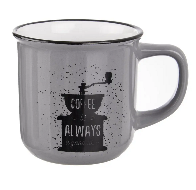 HRNČEK KERAMICKÝ GOOD IDEA 0,37L MIX