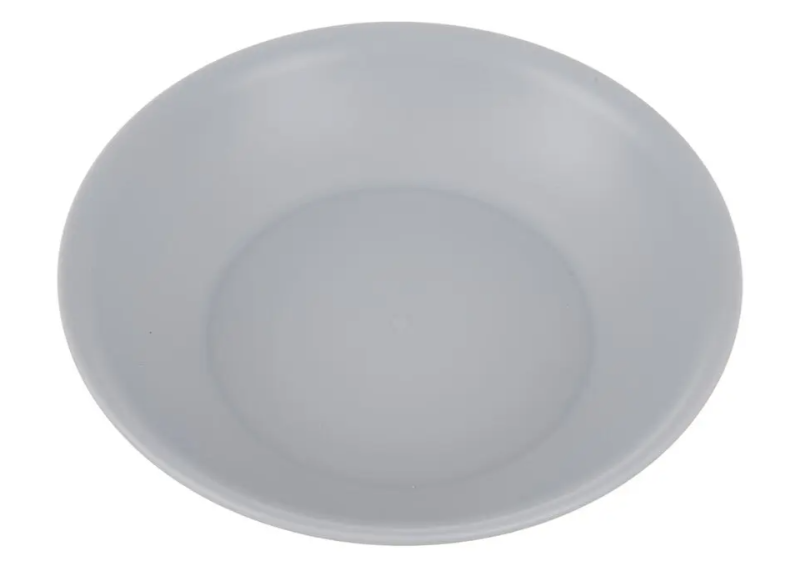 TANIER HLBOKÝ SANDY PRIEMER 18,5CM ŠEDÝ
