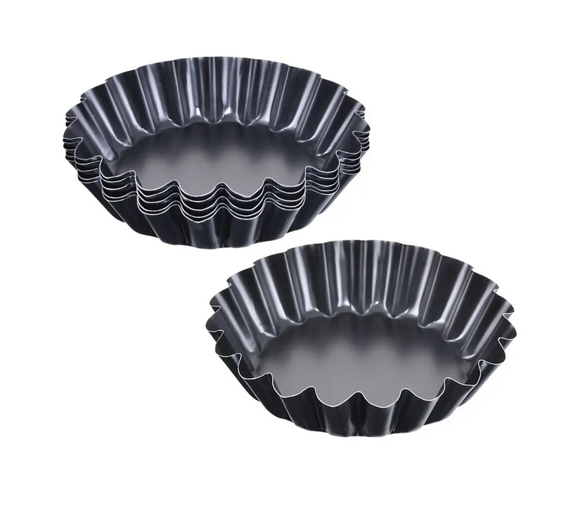 FORMIČKA KOV KOLÁČOVÁ TARTALETKY PRIEMER 11CM 6KS