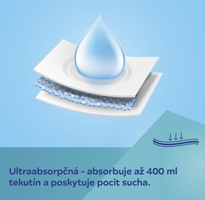 CANPOL POPORODNÉ  NOHAVIČKY S VLOŽKOU JEDNORAZOVĚ S/M 2V1 5KS