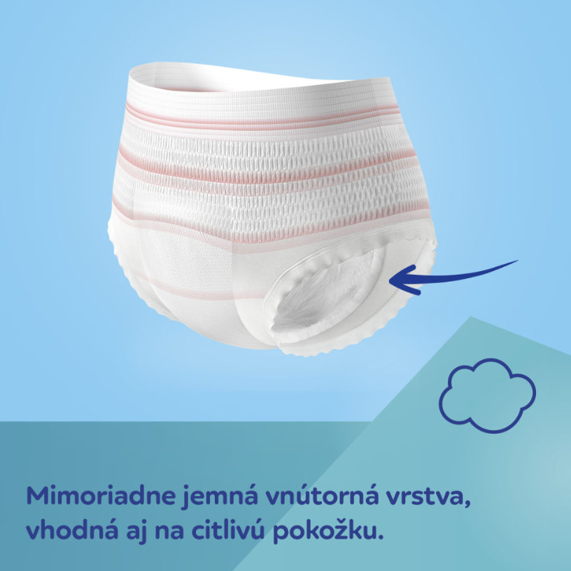 CANPOL POPORODNÉ  NOHAVIČKY S VLOŽKOU JEDNORAZOVĚ S/M 2V1 5KS